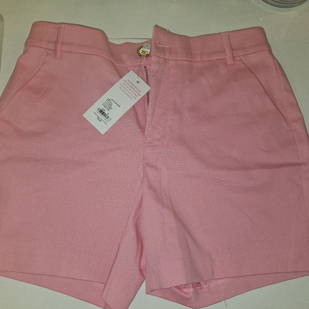 NWT Size 0 Lilly Pulitzer High Rise Gretchen Shorts - Picture 2 of 3
